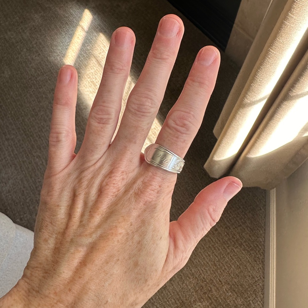 Silver 900 Spoon Ring - Picture 10 of 14